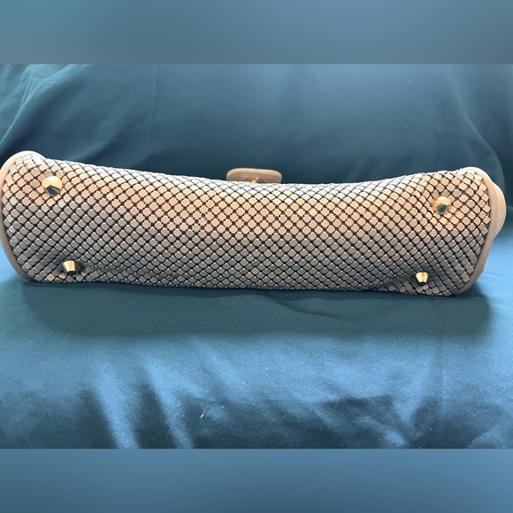 Vintage Whiting and Davis chain metal clutch and purse combo - Picture 13 of 17